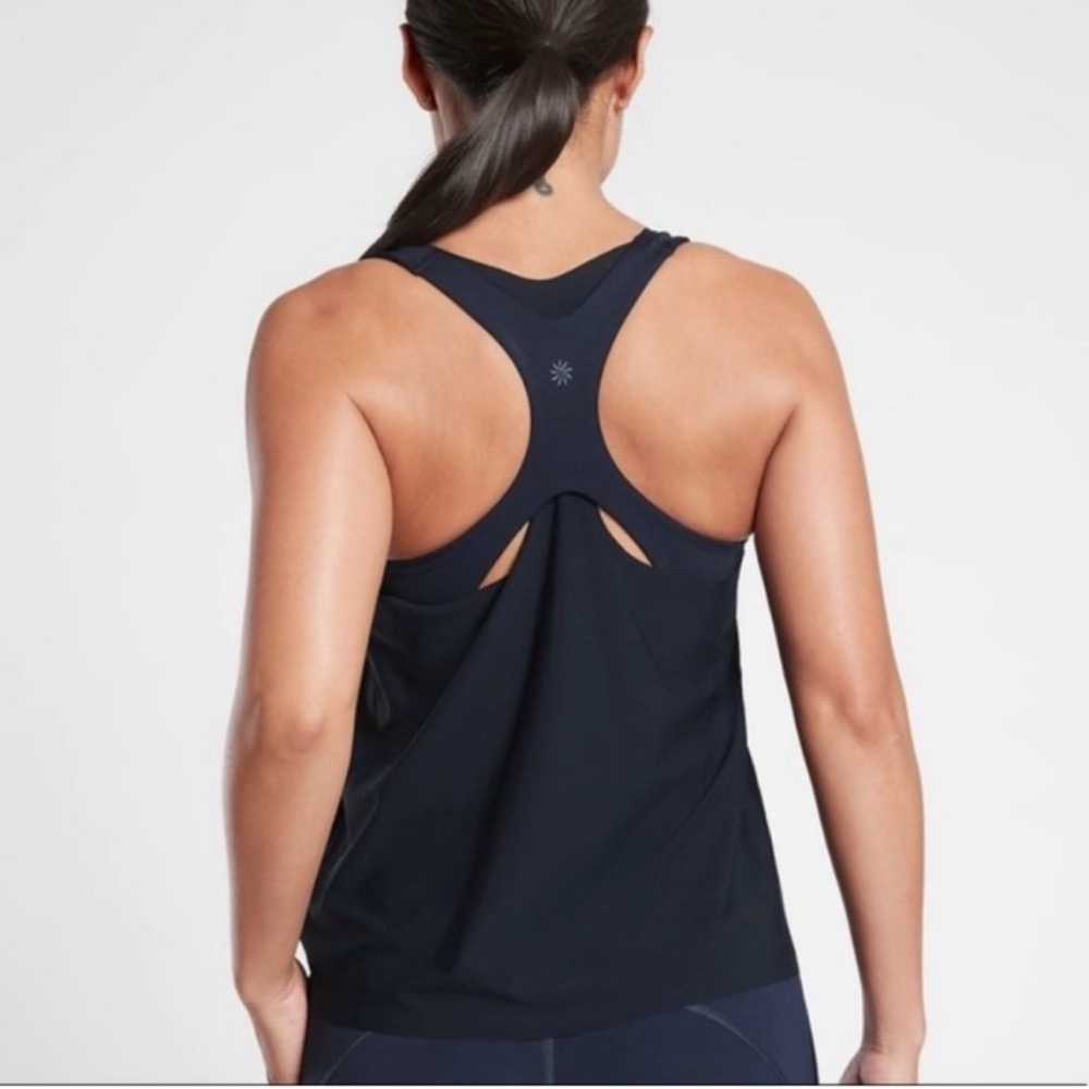 2-in-1 ultimate support top - athleta, black